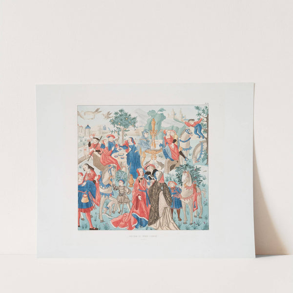 Tapisserie du Château d'Haroué (Meurthe) 2 by Achille Jubinal