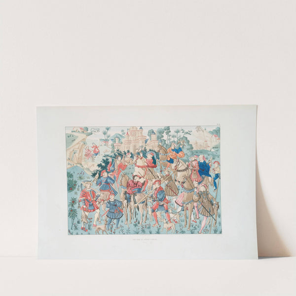 Tapisserie du Château d'Haroué (Meurthe) 3 by Achille Jubinal