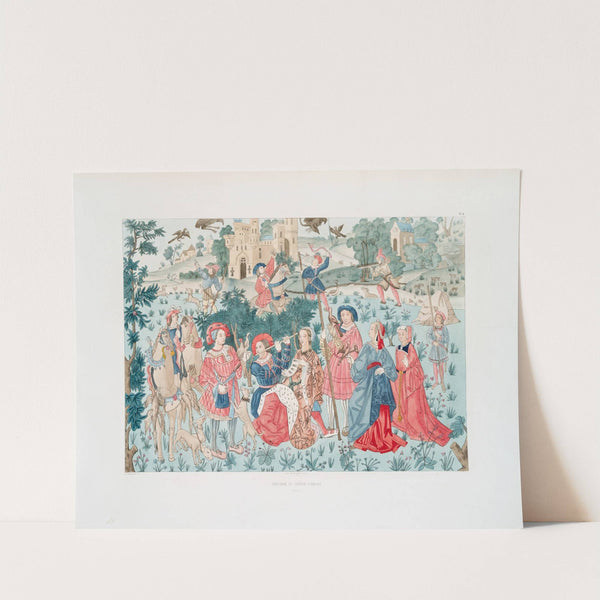 Tapisserie du Château d'Haroué (Meurthe) 4 by Achille Jubinal