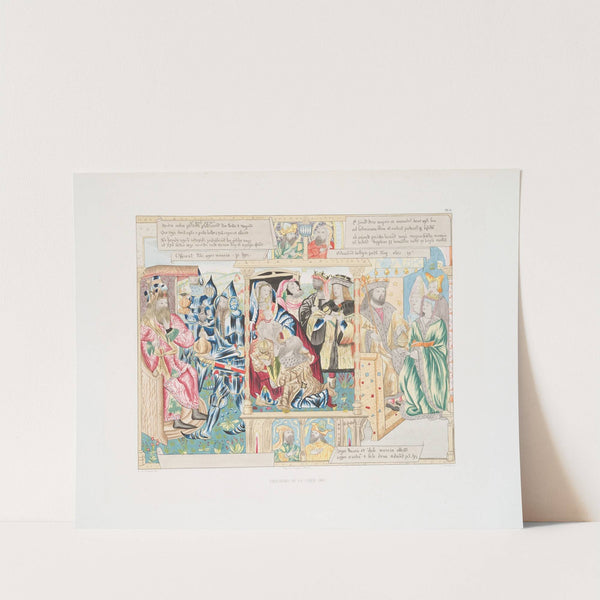 Tapisseries de la Chaise Dieu 6 (1838) by Achille Jubinal