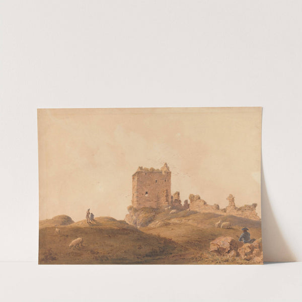 Tarbert Castle by Joshua Cristall