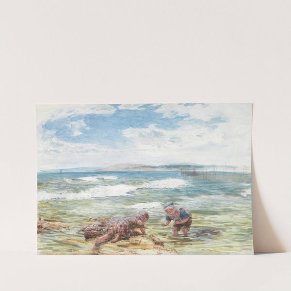 Tarbert, Well May The Boatie Row by William Mctaggart