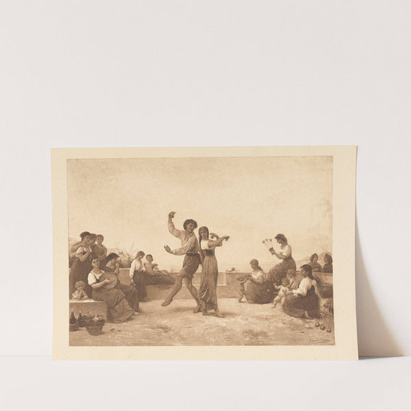 Tarentella by Edouard Alexandre Sain