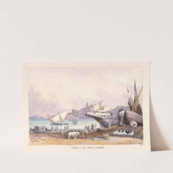 Tarifa in the Straits of Gibraltar by Charles Hamilton Smith