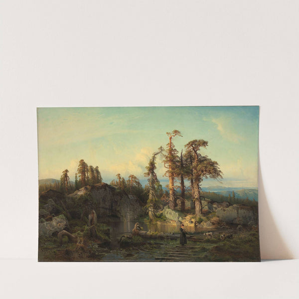 Tarn in Telemark by August Cappelen