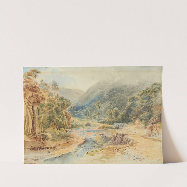 Tarohonga Creek, Rimutaka Road by Nicholas Chevalier