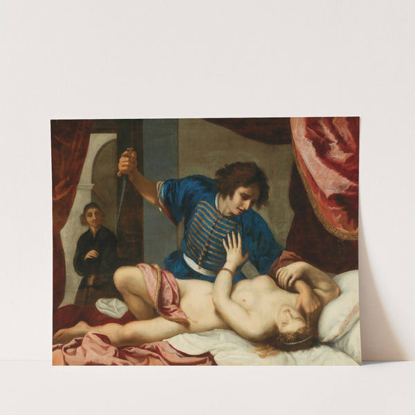 Tarquin and Lucretia by Workshop of Felice Ficherelli