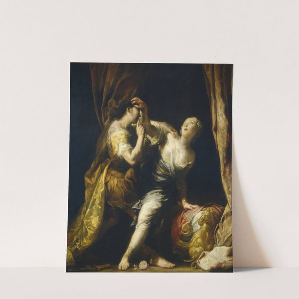 Tarquin and Lucretia (c. 1695-1700) by Giuseppe Maria Crespi