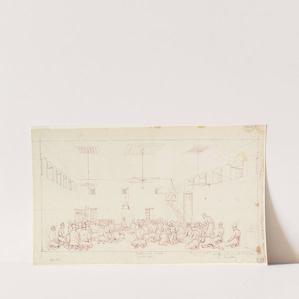 Tartars at Prayer (1837) by Denis Auguste Marie Raffet