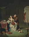 Tartuffe et Ãlmire supris par Damis, fils d’Orgon