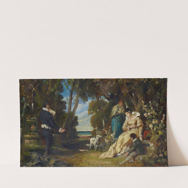 Tasso and the Two Eleonors by Karl Brünner