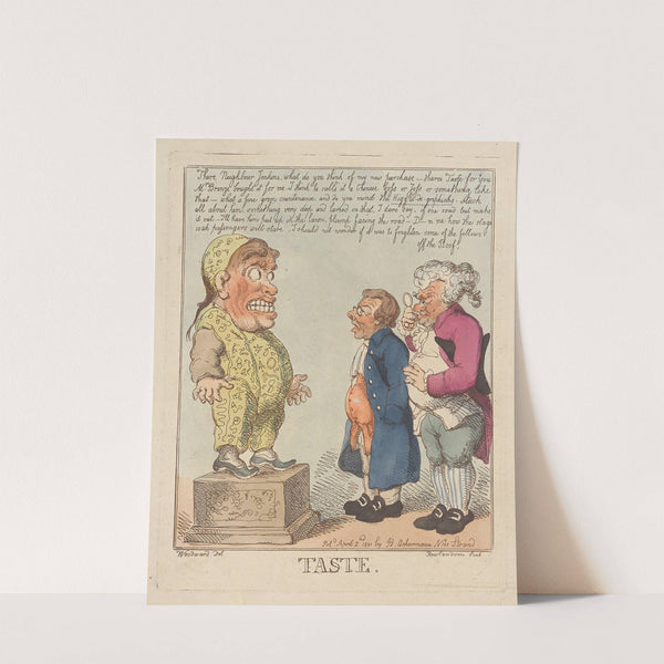 Taste (1801) by Thomas Rowlandson