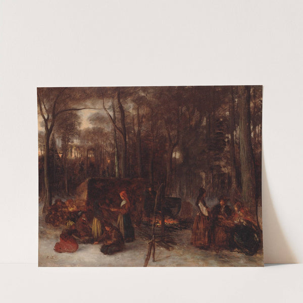 Tasting the Sugar (circa 1861-1866) by Eastman Johnson