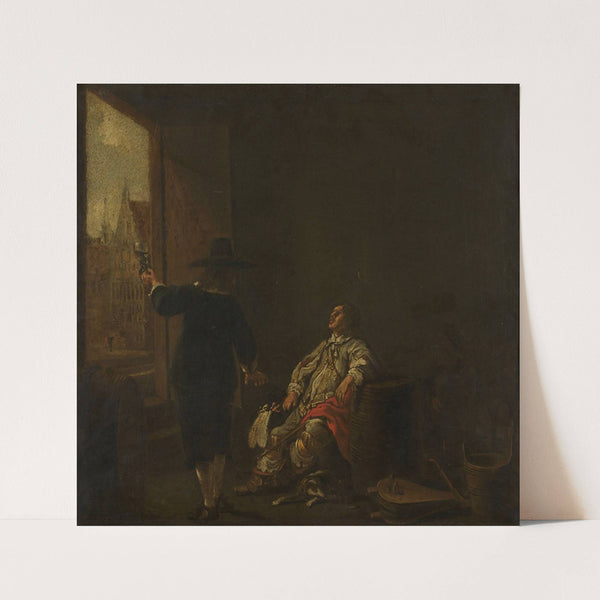 Tasting the Wine (1640 - 1650) by Aelbert Cuyp