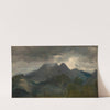 Tatra Mountains – view of Giewont (from 1870) by Aleksander Kotsis