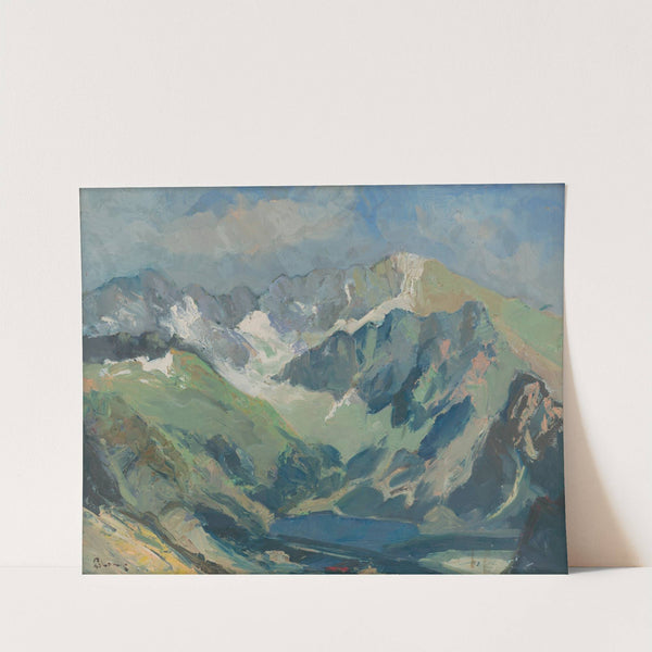 Tatranská krajina by Karol Polónyi