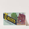Tavern Brand Citrus Label (1930-1950)