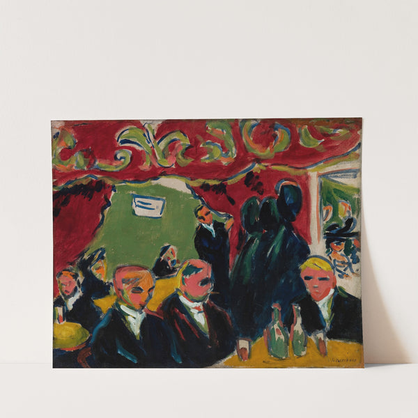 Tavern (c.1909) by Ernst Ludwig Kirchner