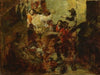 Tavern in Rome, sketch