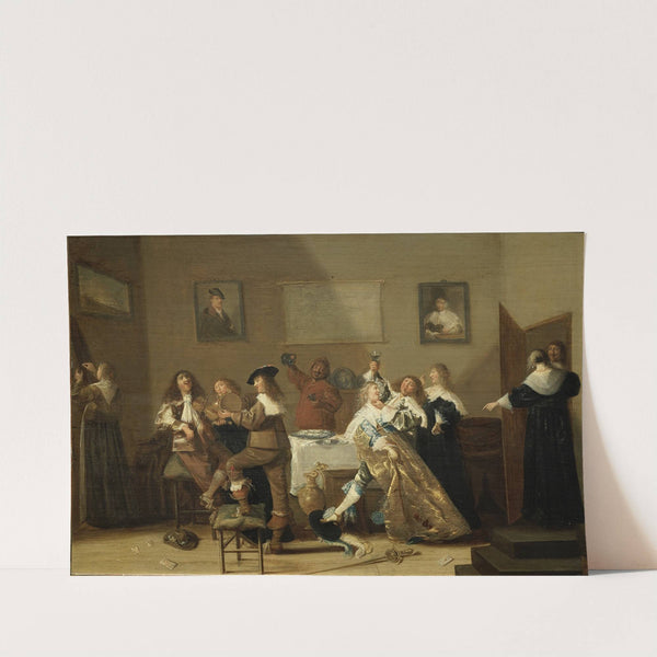 Tavern Scene by Dirck Hals