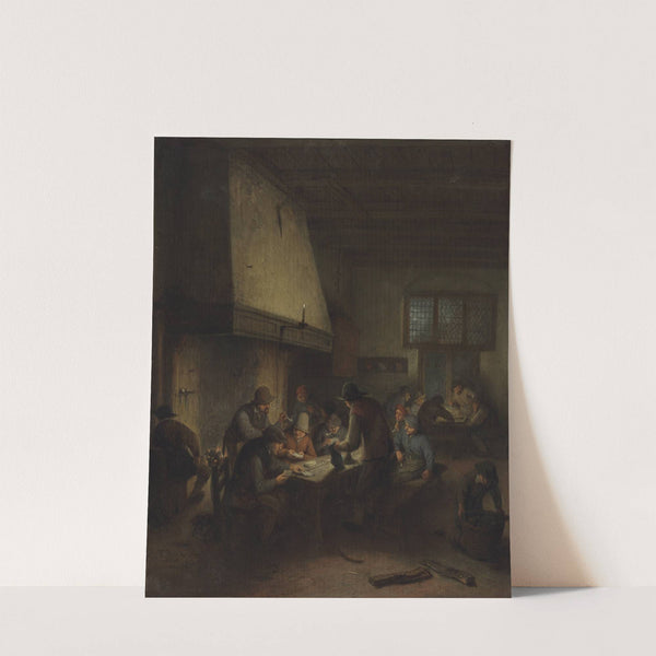 Tavern Scene (early 1660s) by Adriaen van Ostade