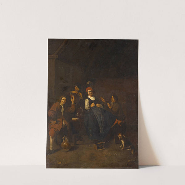 Tavern Scene by Thomas Wijck