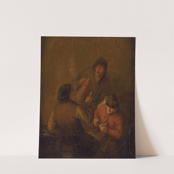 Tavern scene by Adriaen van Ostade