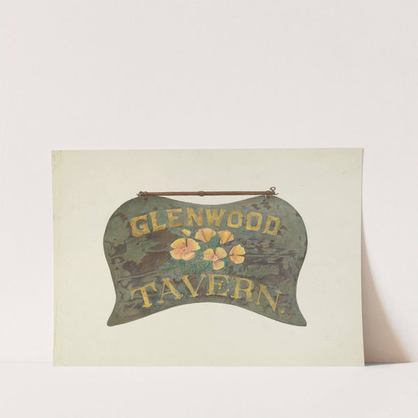 Tavern Sign (1935-1942) by Robert W.R. Taylor