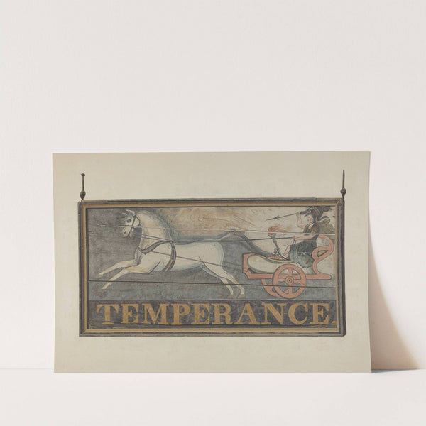 Tavern Sign - Temperance by John Matulis