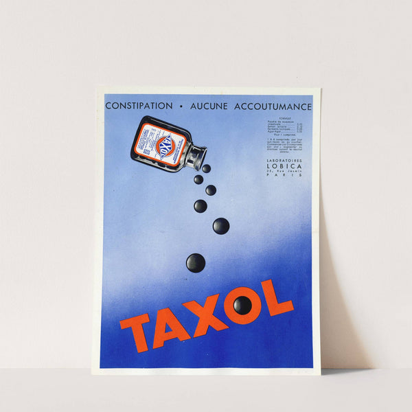 Taxol (1910-1950) by Laboratoire Lobica