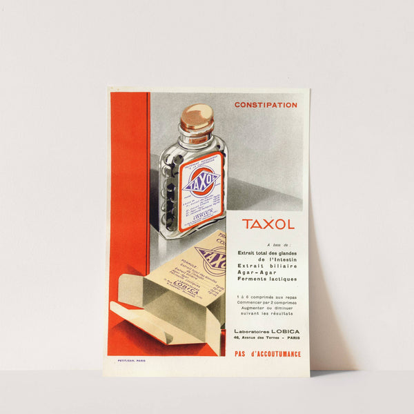 Taxol (1910-1950) by Laboratoire Lobica