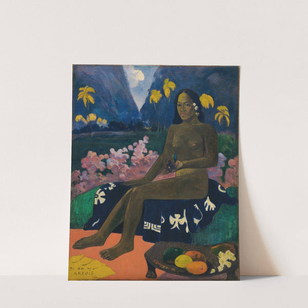 Te aa no areois (The Seed of the Areoi ) (1892) by Paul Gauguin