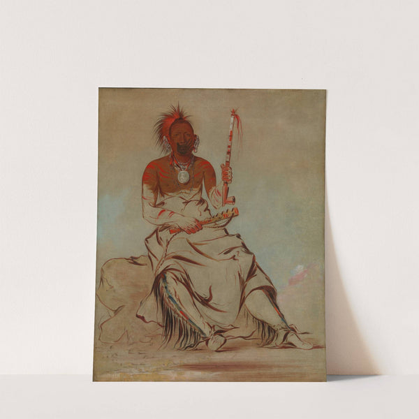 Te-Ah'-Ke-Ra-Lée-Re-Coo, The Cheyenne, a Republican Pawnee by George Catlin