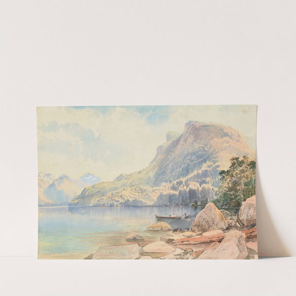 Te Anau Lake, N.Z. by Nicholas Chevalier