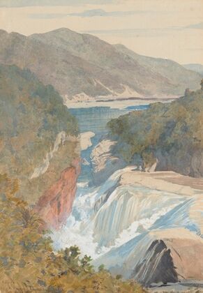 Te Reinga, Falls of the Wairoa. Hawke’s Bay — size preview