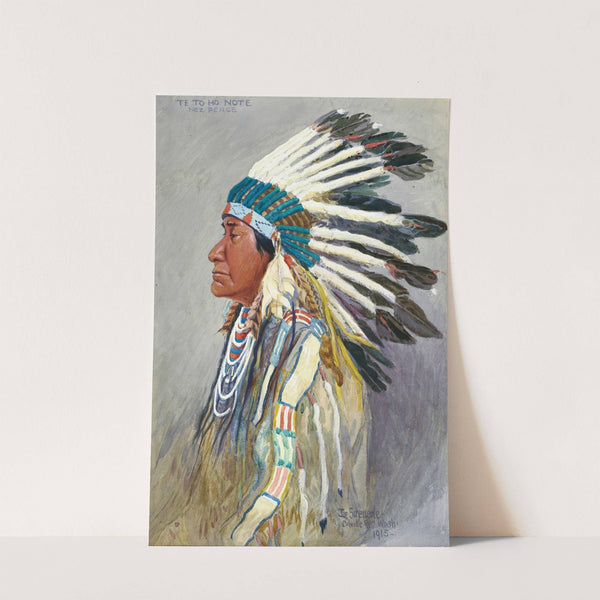 Te To Ho Note, Nez Perce (1915) by Joseph Scheuerle