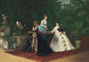 Tea in the conservatory