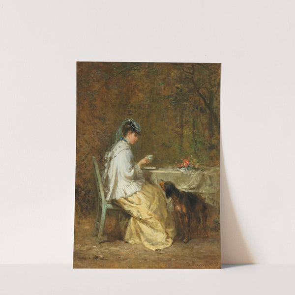 Tea in the garden by Philipp Rumpf