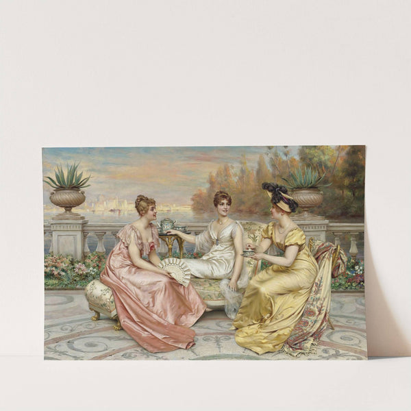 Tea On The Terrace by Frédéric Soulacroix