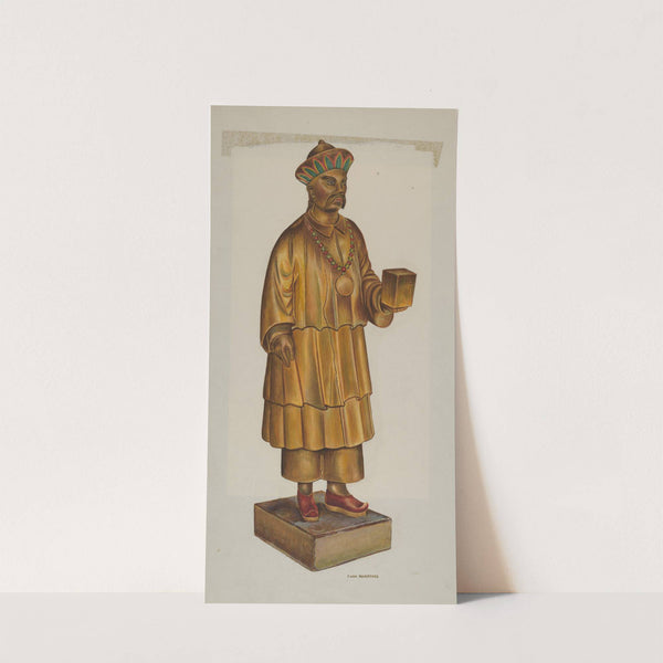 Tea Store Figure by Chris Makrenos