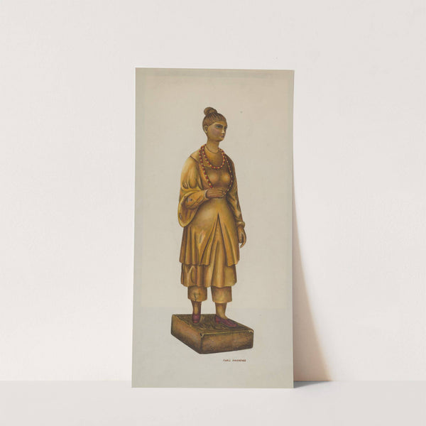 Tea Store Figure by Chris Makrenos