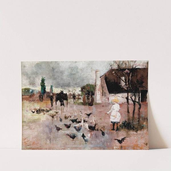 Tea-time (1888) by Charles Conder