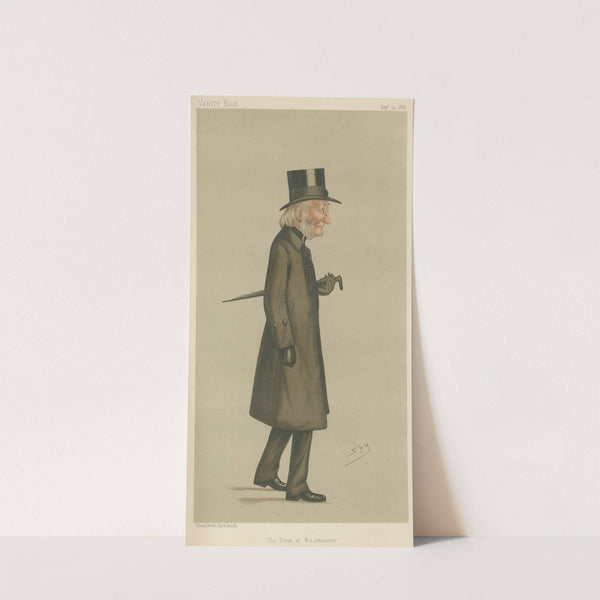 Teachers and Headmasters; ‘The Dean of Westminster’, The Very Rev. George Granville Bradley, September 29, 1888 (1888) by Leslie Matthew Ward