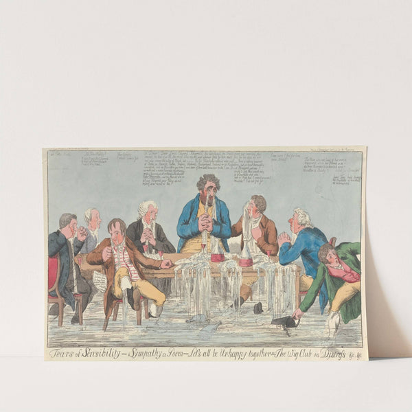 Tears of Sensibility - Sympathy a Poem - Let's All be Unhappy Together - i.e. - The Wig Club in Distress etc. etc. by Charles Ansell