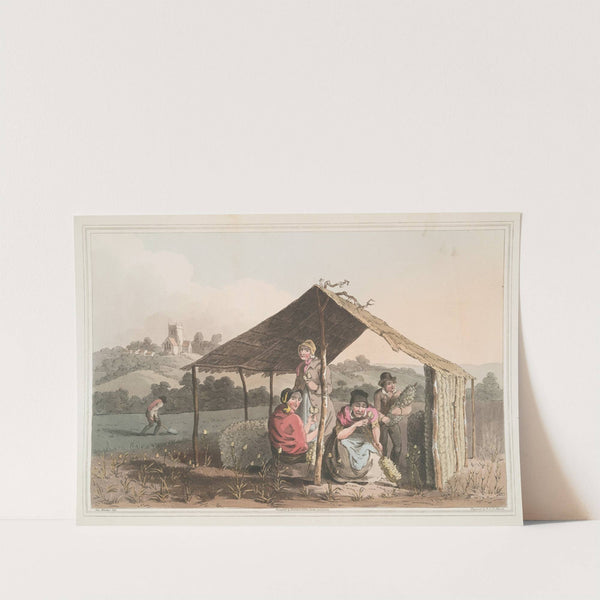 Teasel field, Plate 23 by George Walker