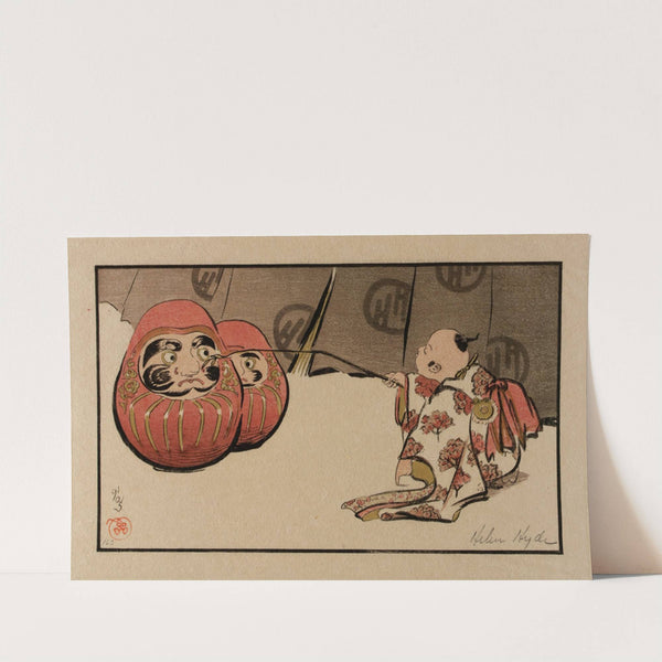 Teasing the Daruma by Helen Hyde