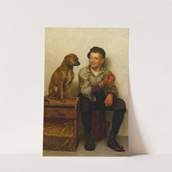 Teasing The Pup by John George Brown