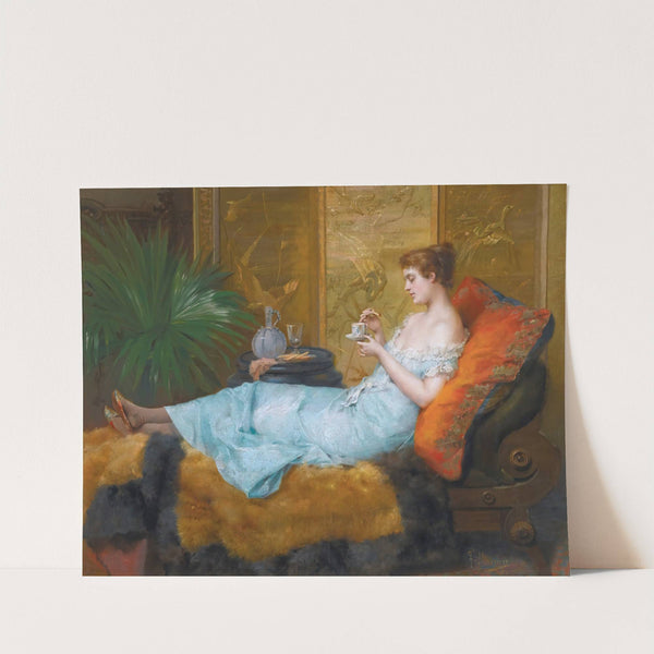 Teatime (1897) by Francesc Masriera