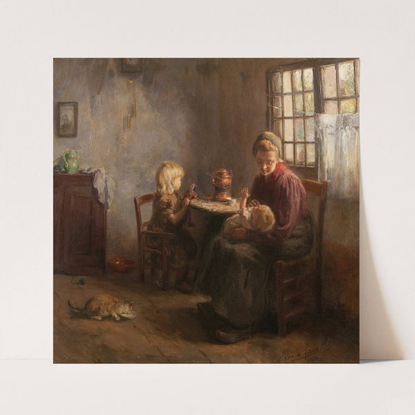 Teatime by Cornelis Kraan