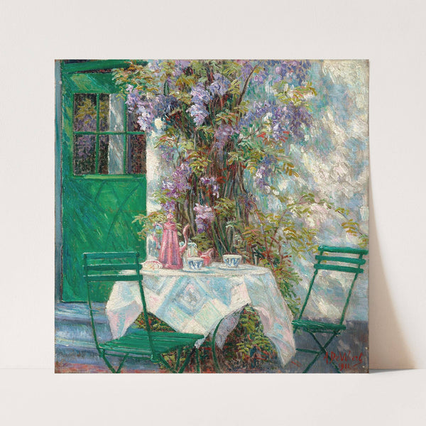 Teatime (1911) by Anna De Weert
